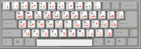 Клавиатура на арабском